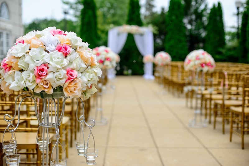 Moonlit Aisle Decor